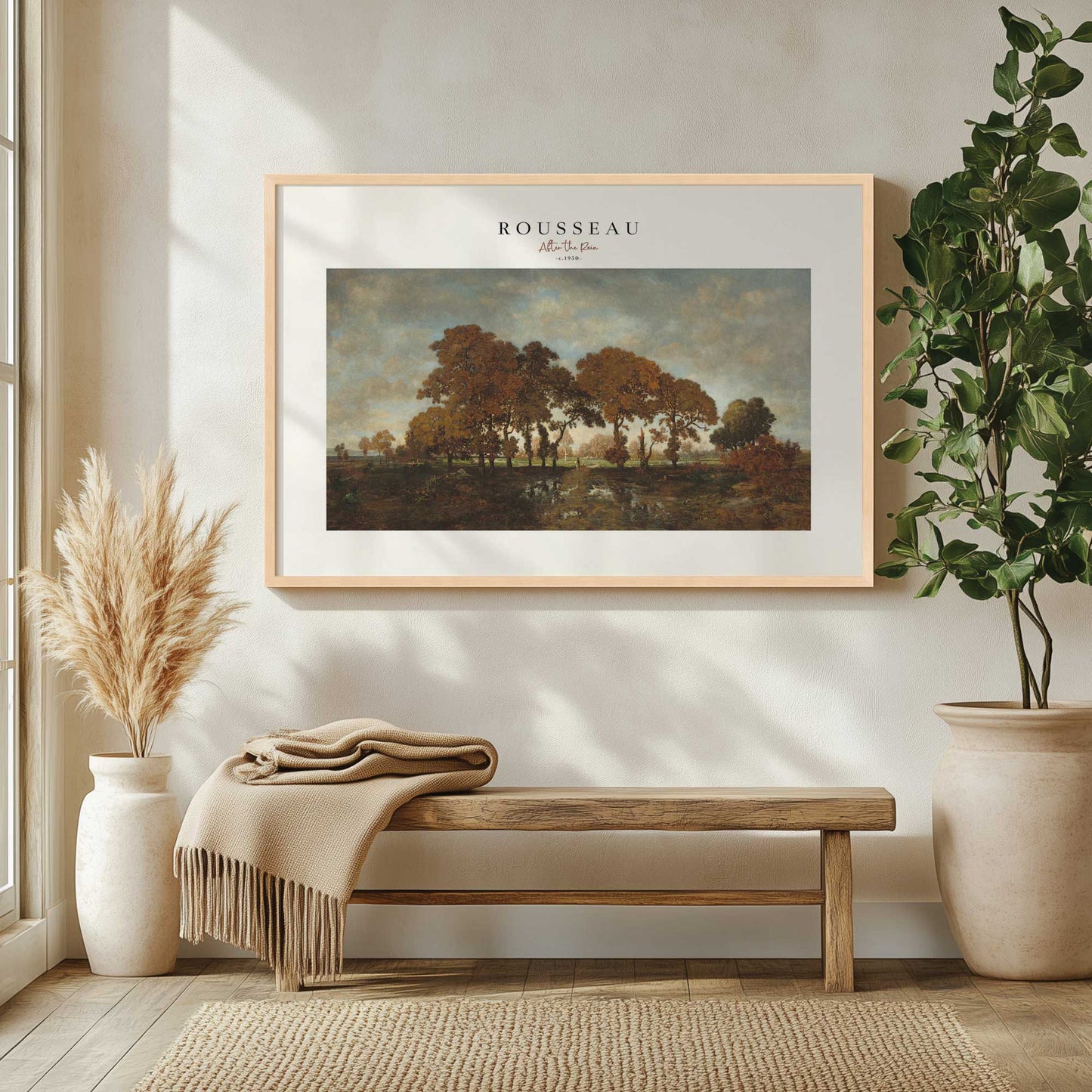 Picture of art in a room