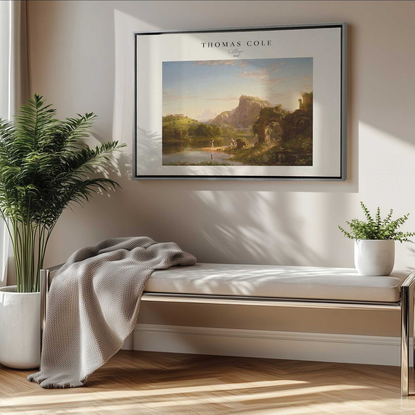 Picture of art in a room