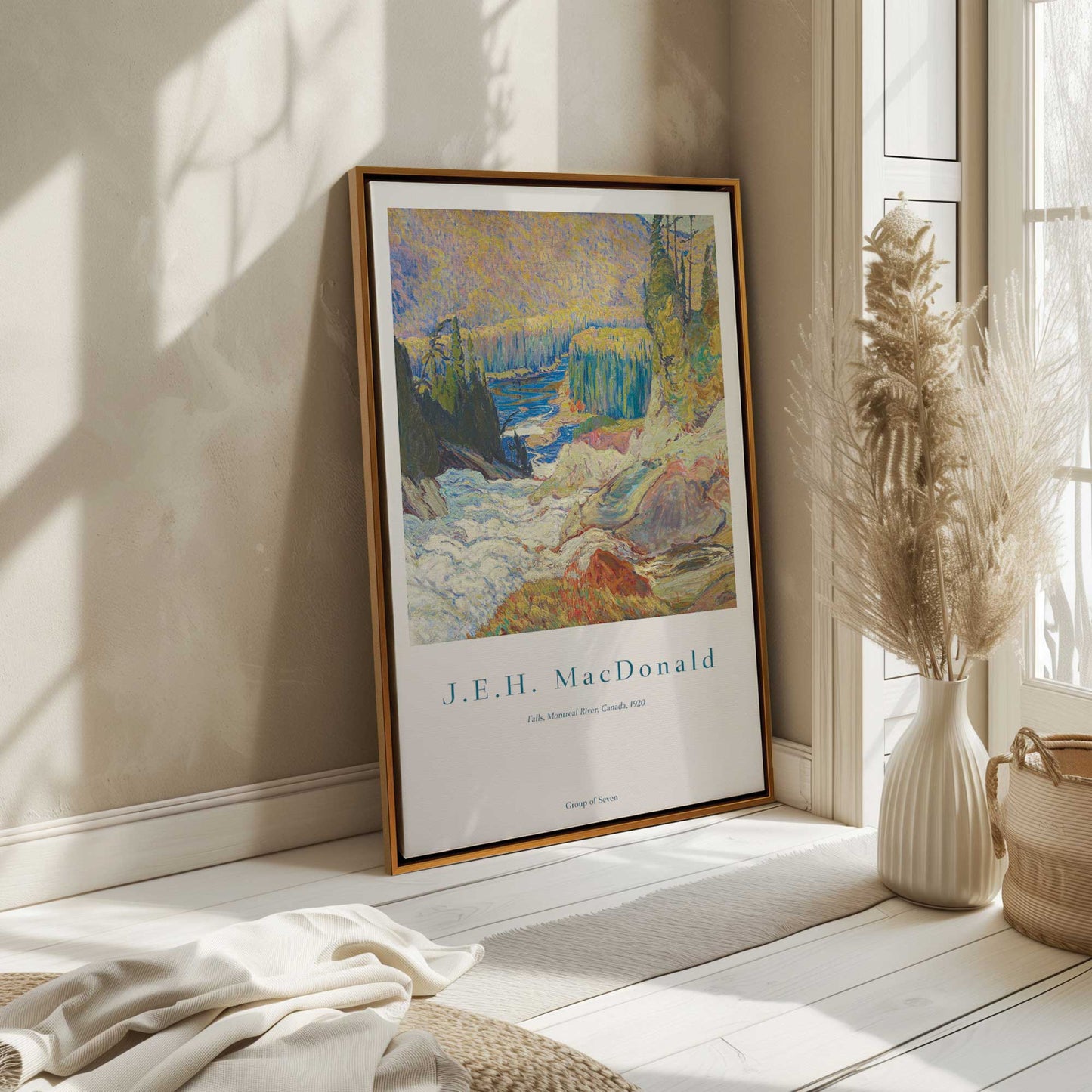 Picture of art in a room