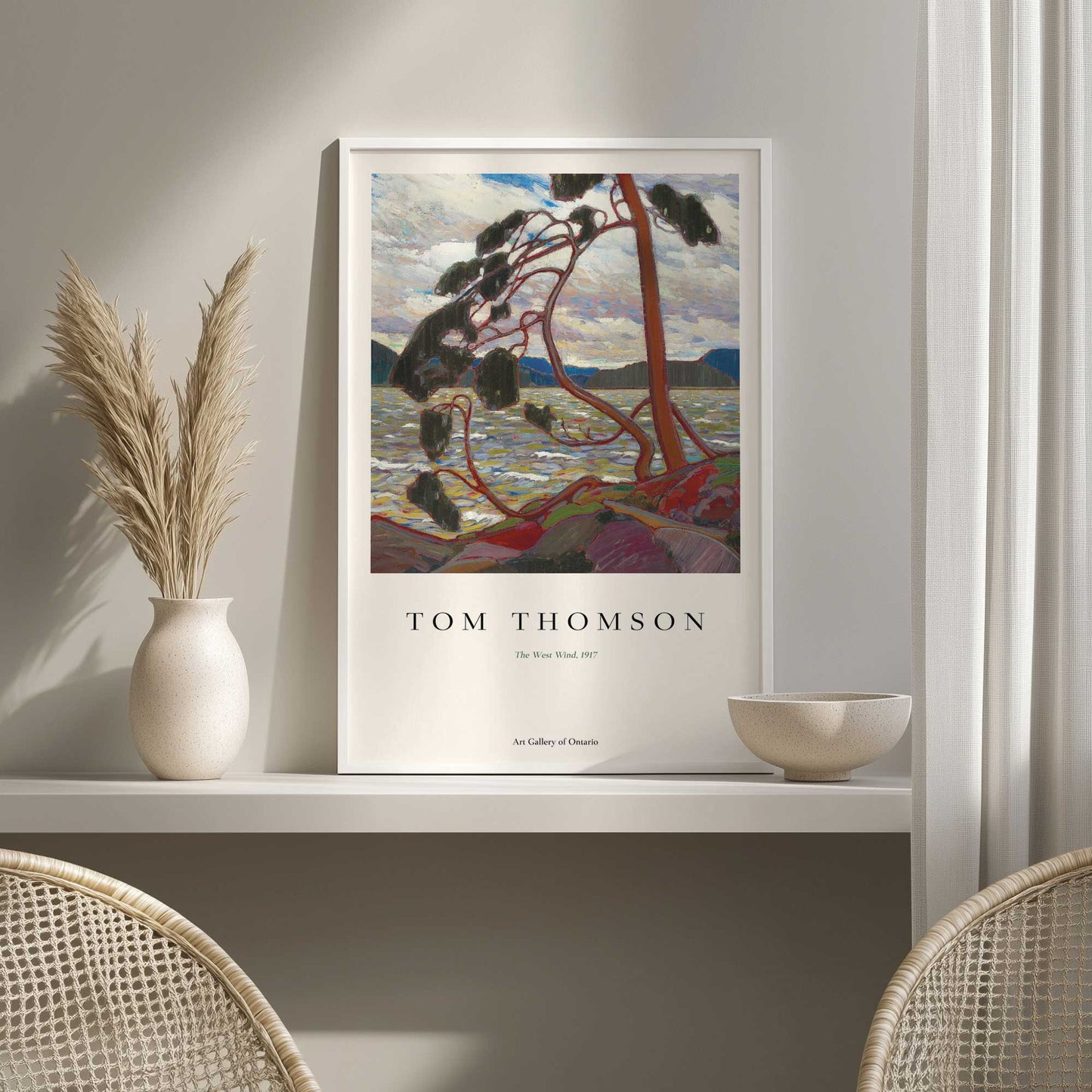 Picture of art in a room