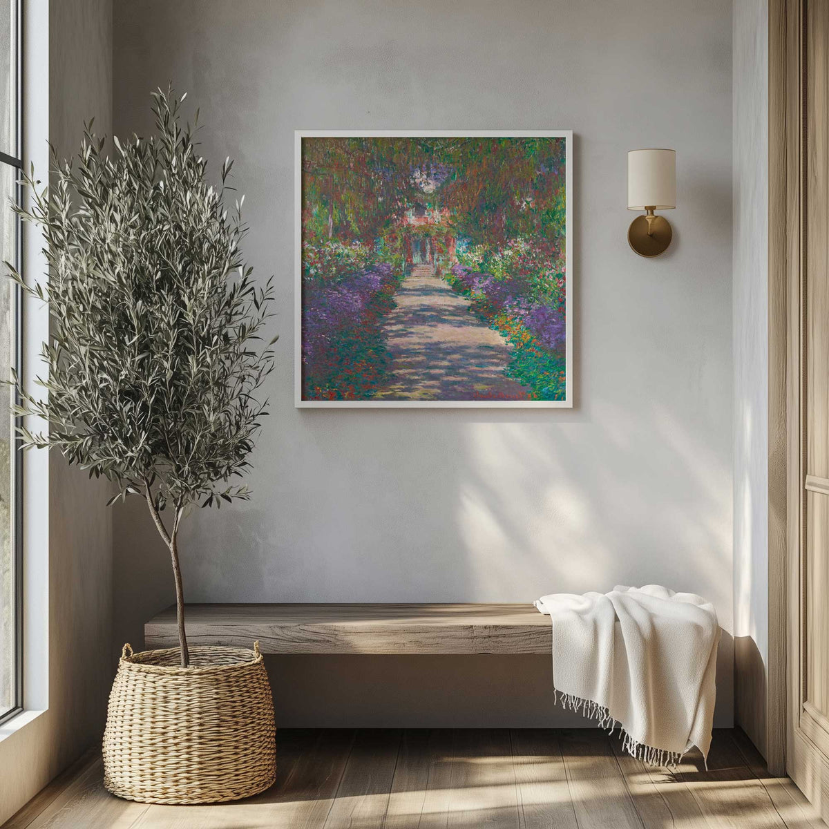 Picture of art in a room