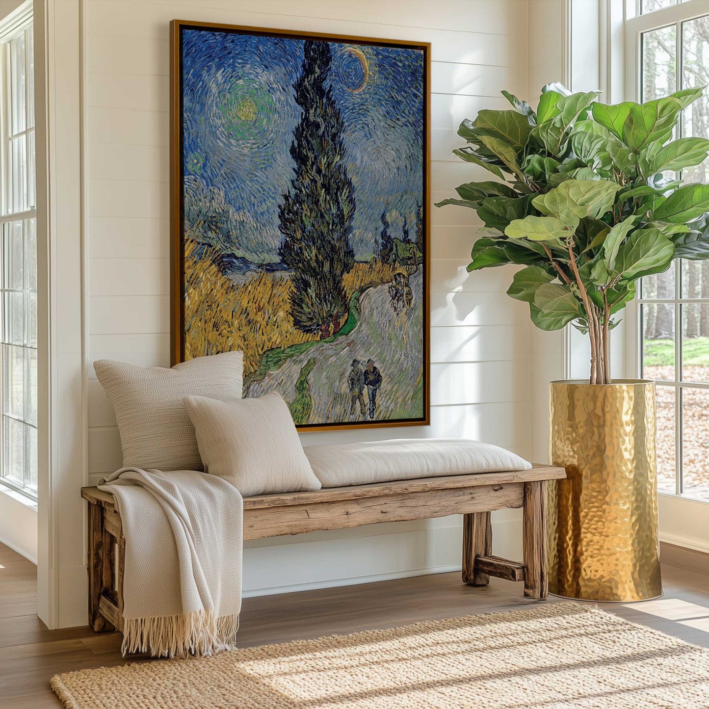 Picture of art in a room