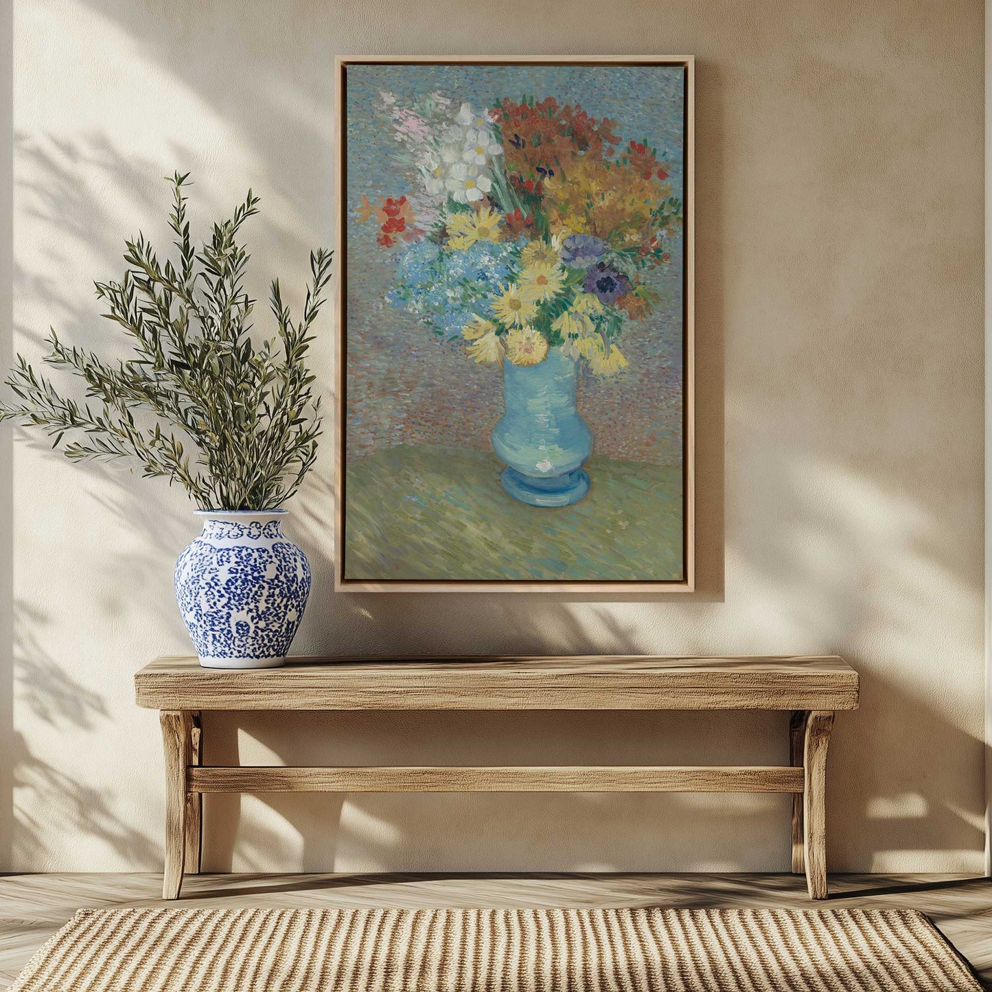 Picture of art in a room