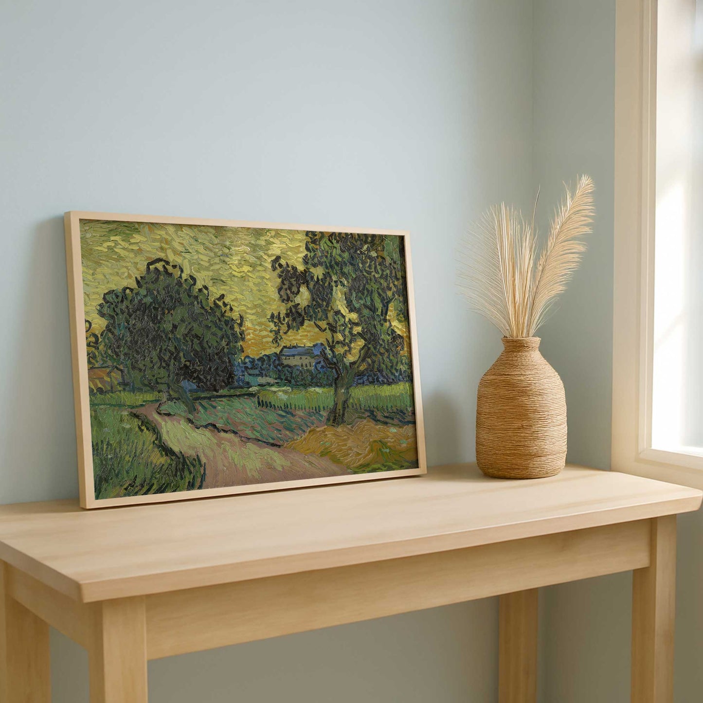 Picture of art in a room