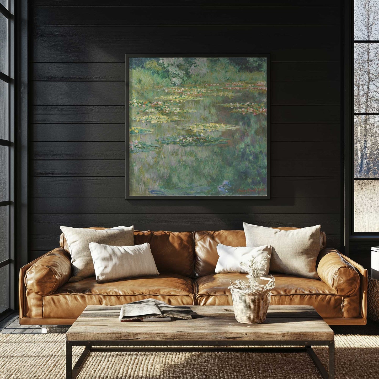 Picture of art in a room