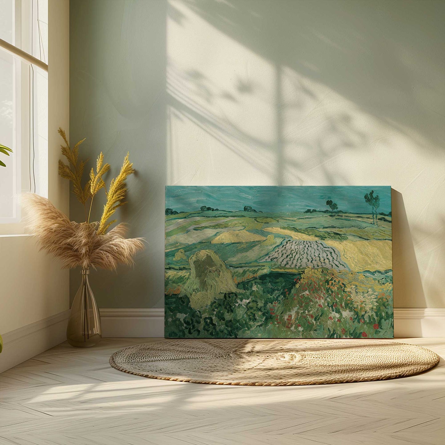 Picture of art in a room