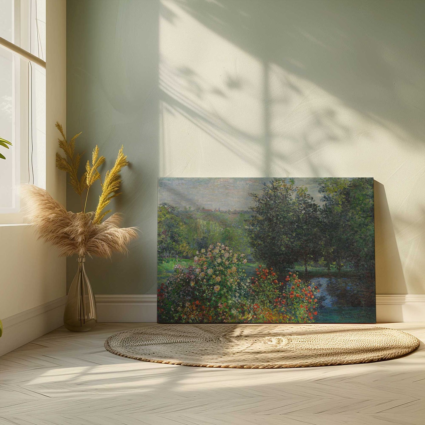 Picture of art in a room
