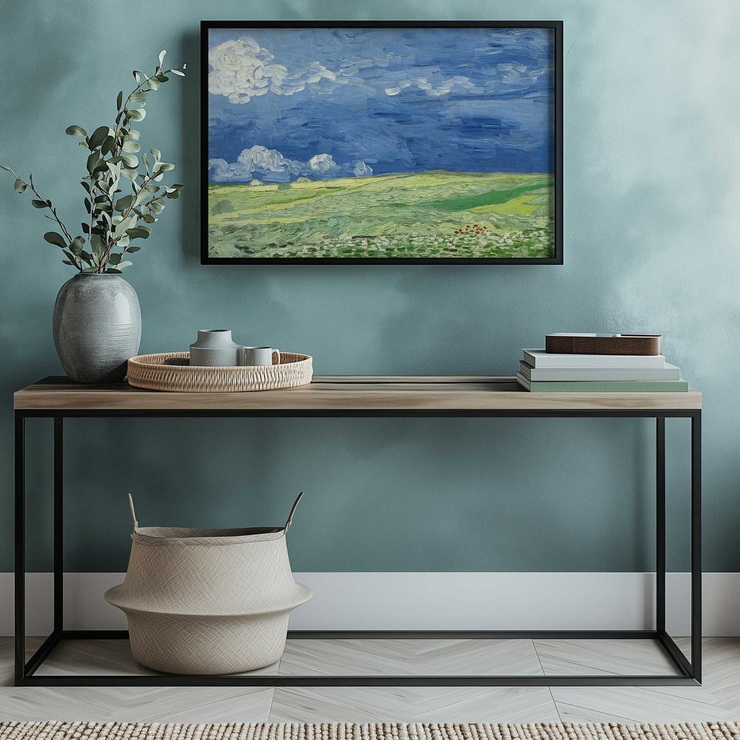 Picture of art in a room