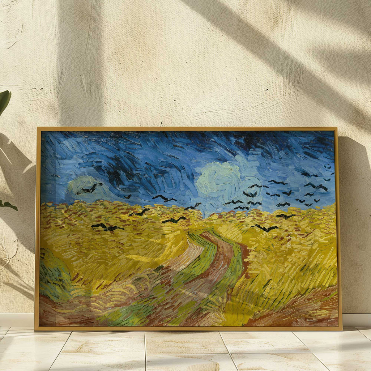 Picture of art in a room