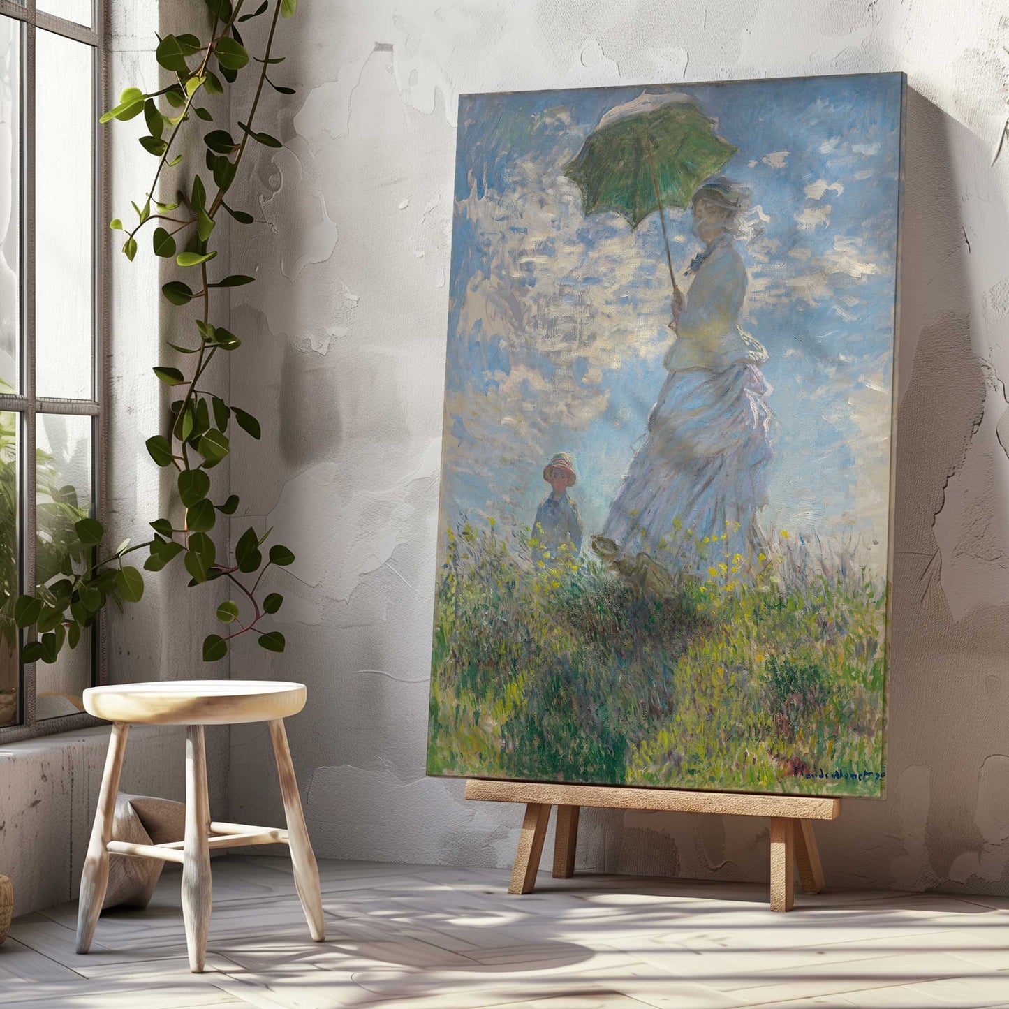 Picture of art in a room