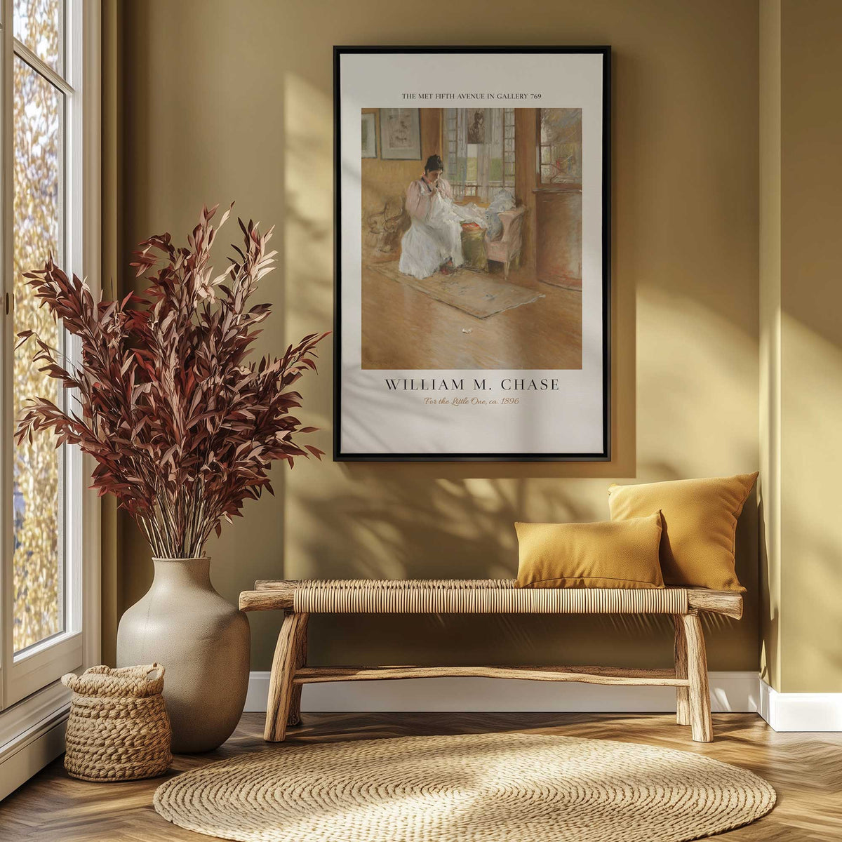 Picture of art in a room