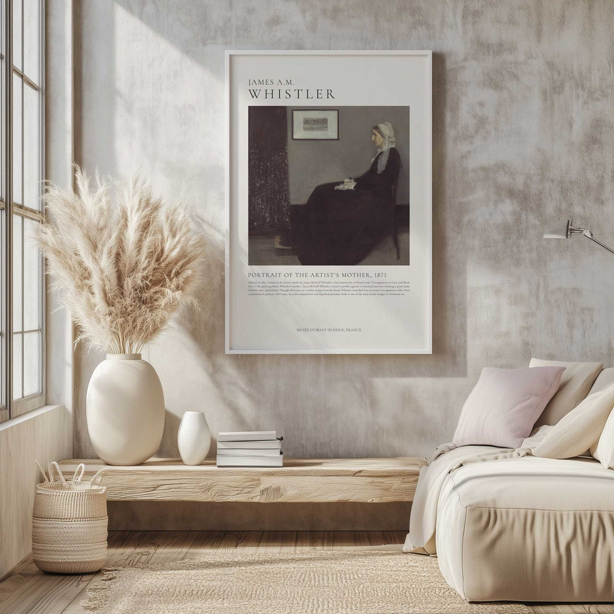 Picture of art in a room