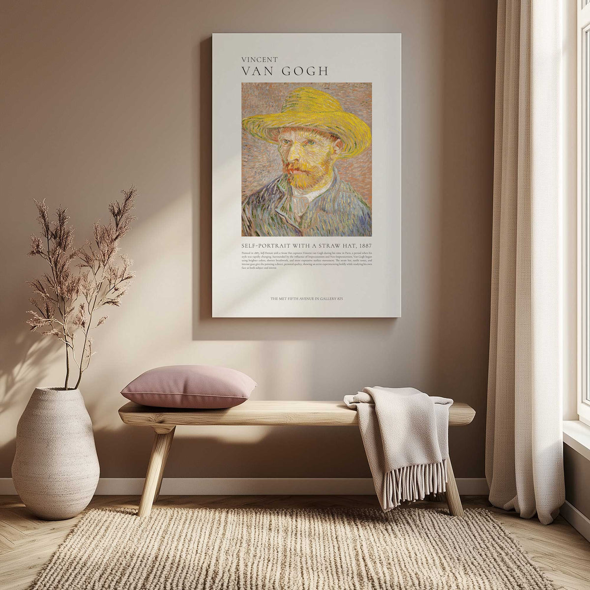 Picture of art in a room