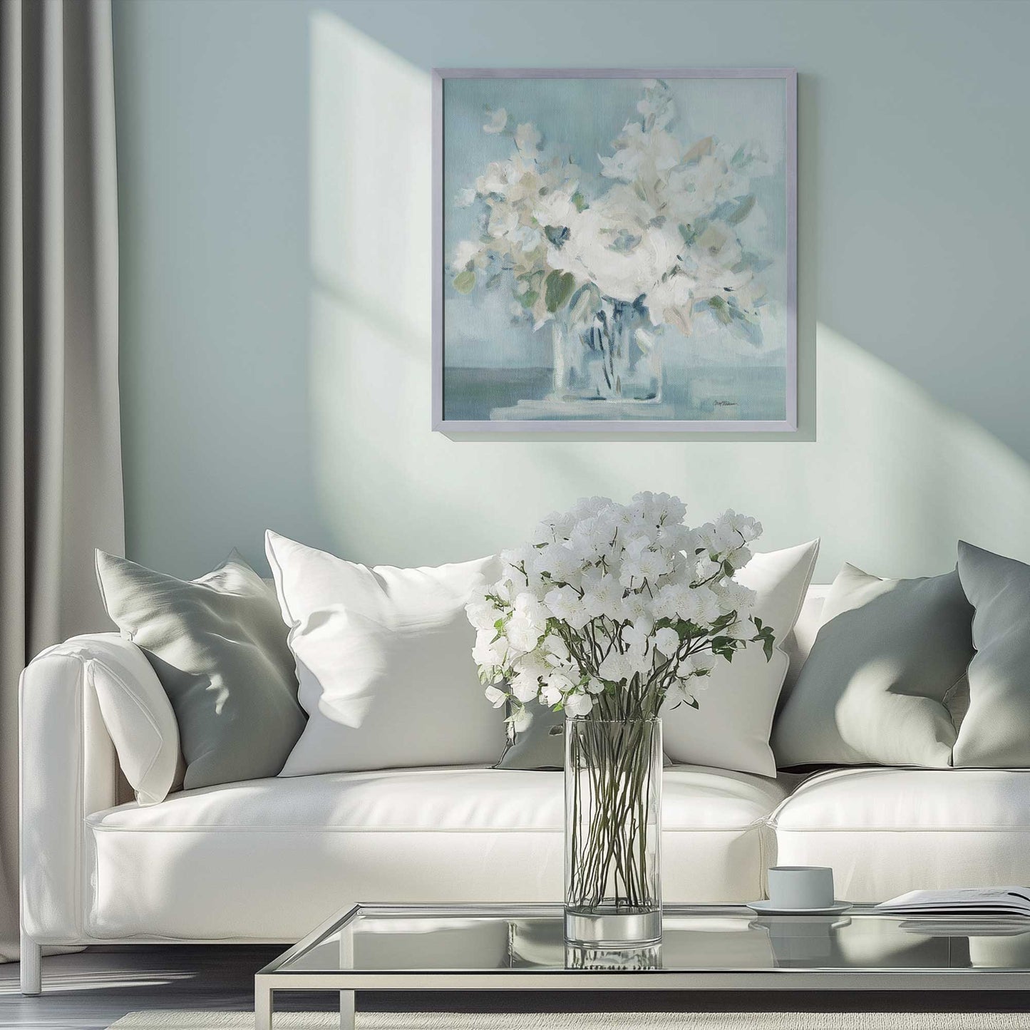 Picture of art in a room