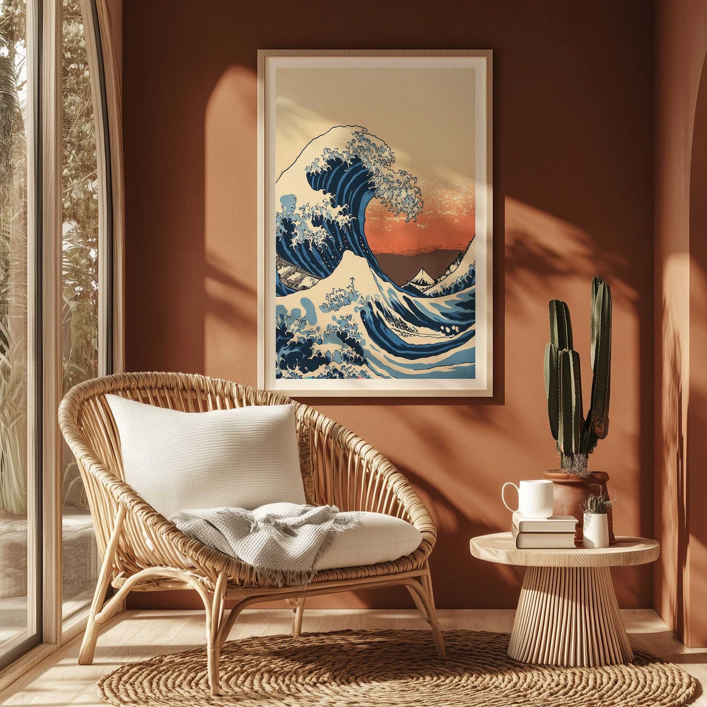 Picture of art in a room