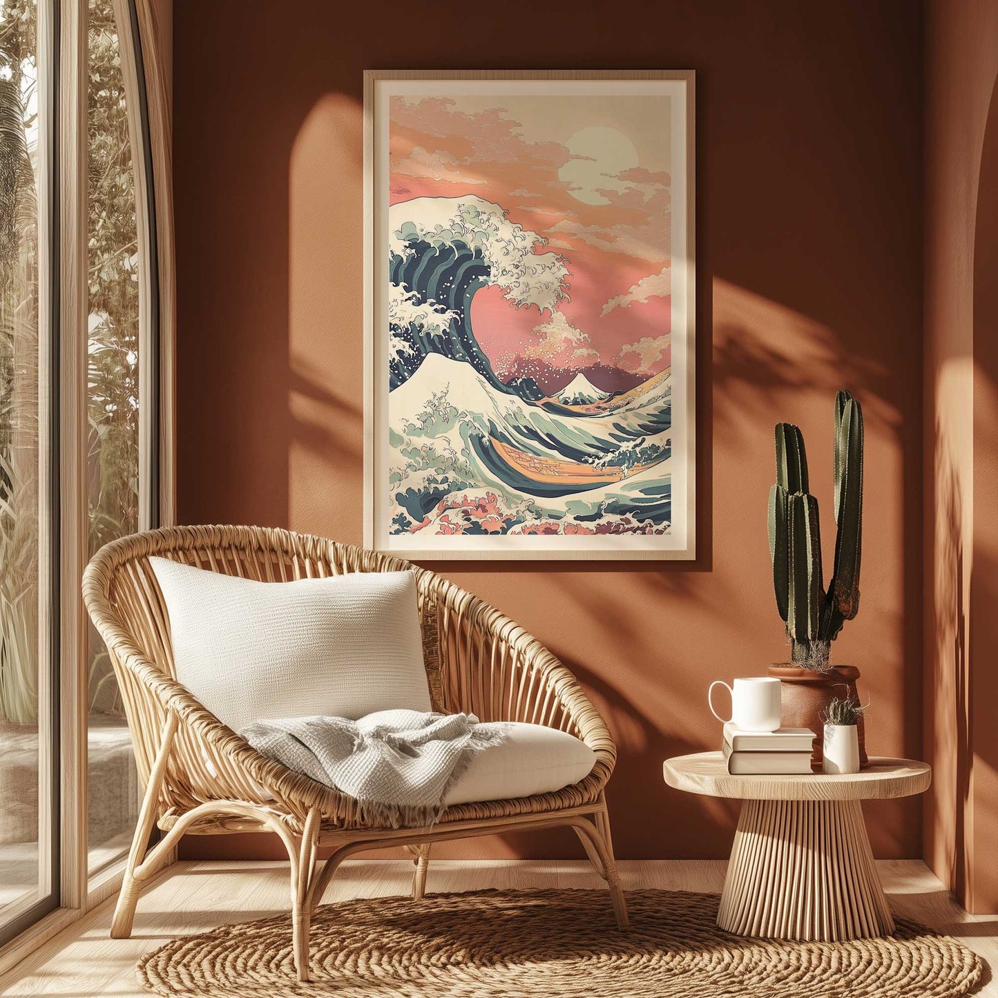 Picture of art in a room