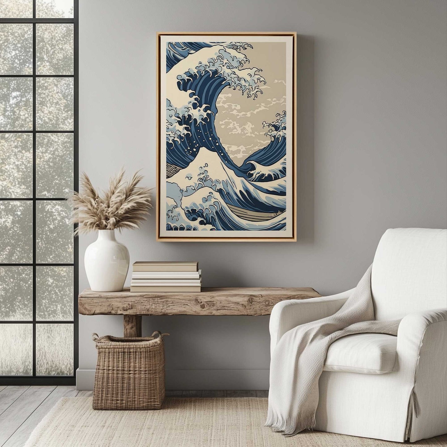 Picture of art in a room