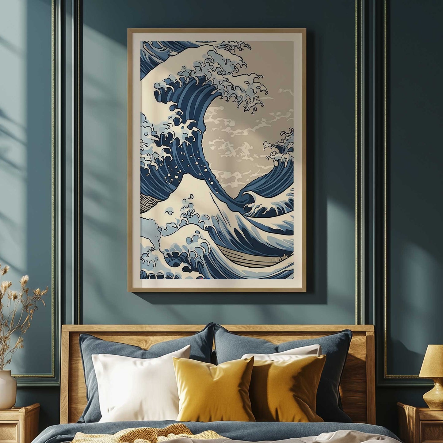 Picture of art in a room