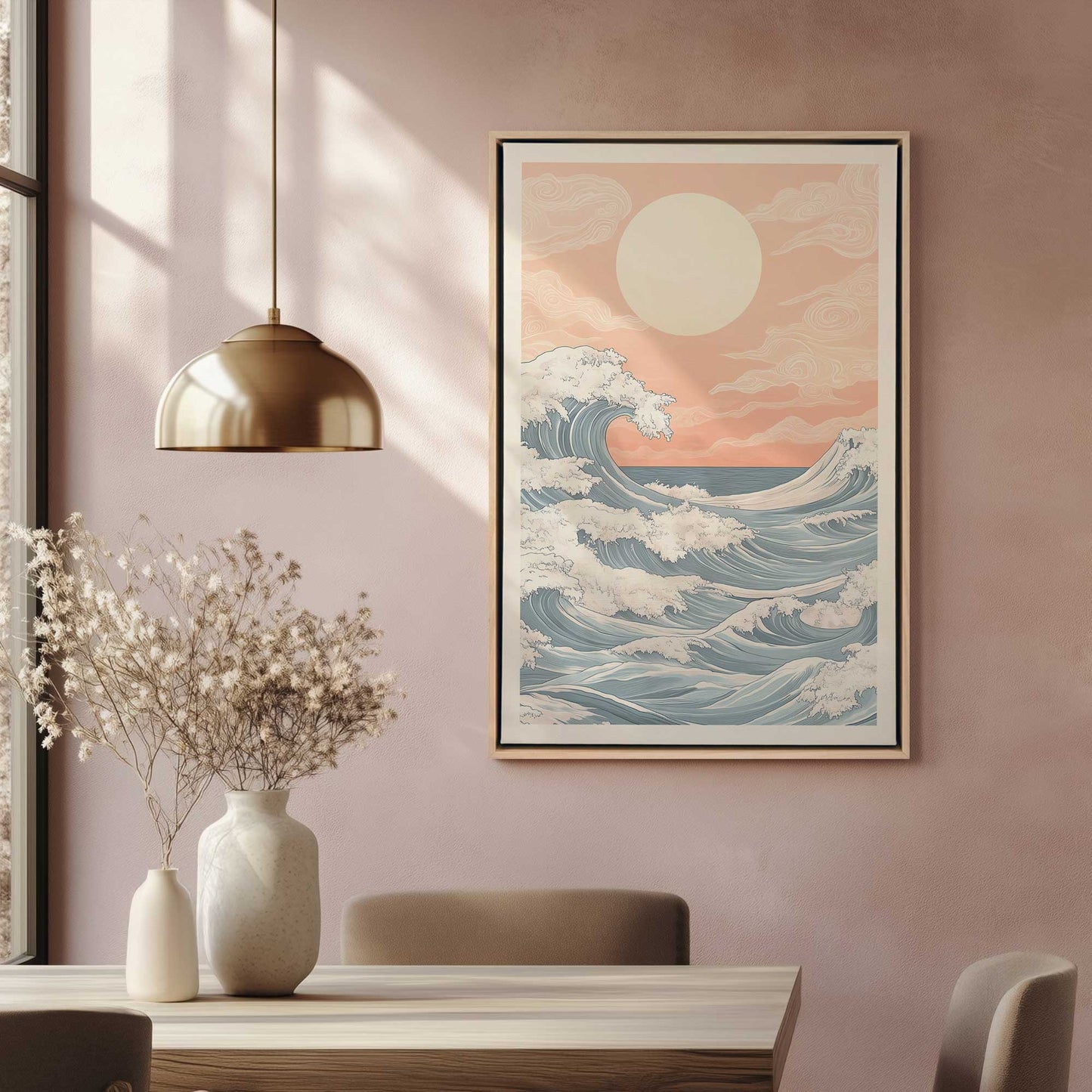 Picture of art in a room