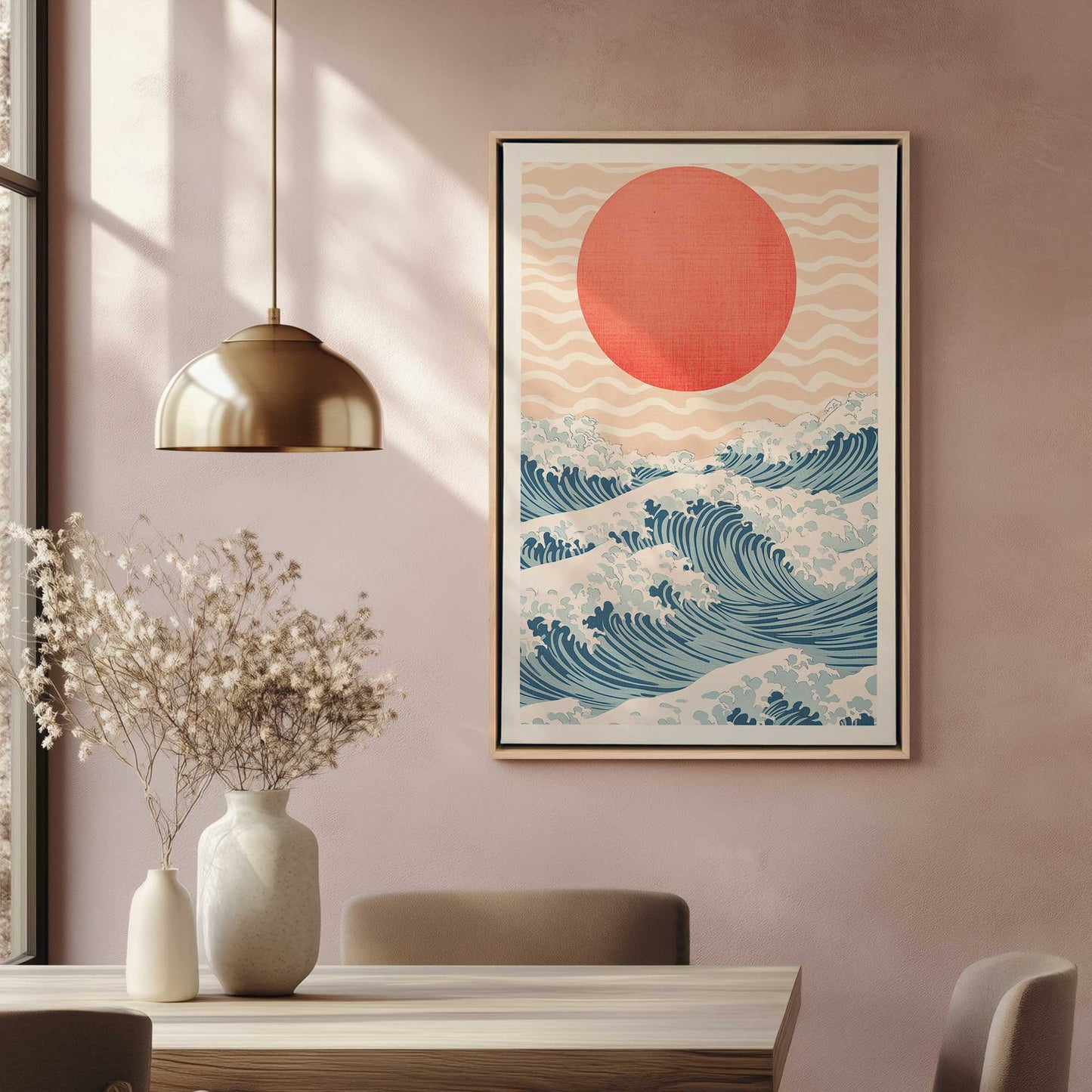 Picture of art in a room