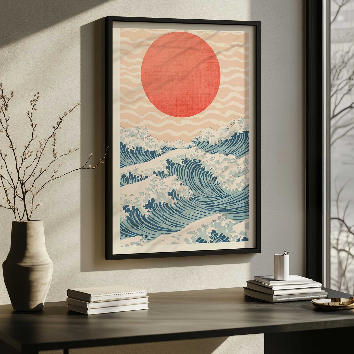 Picture of art in a room