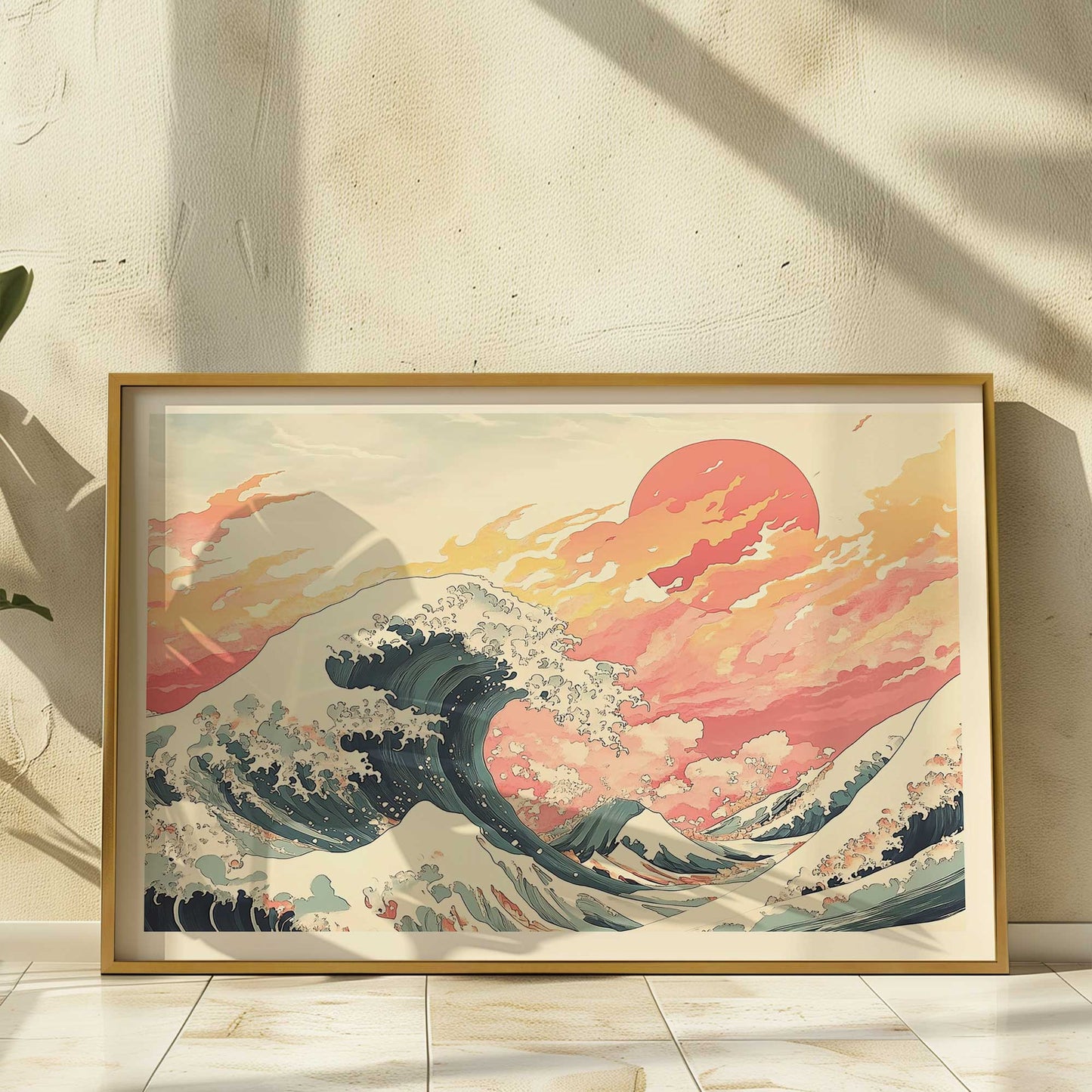 Picture of art in a room