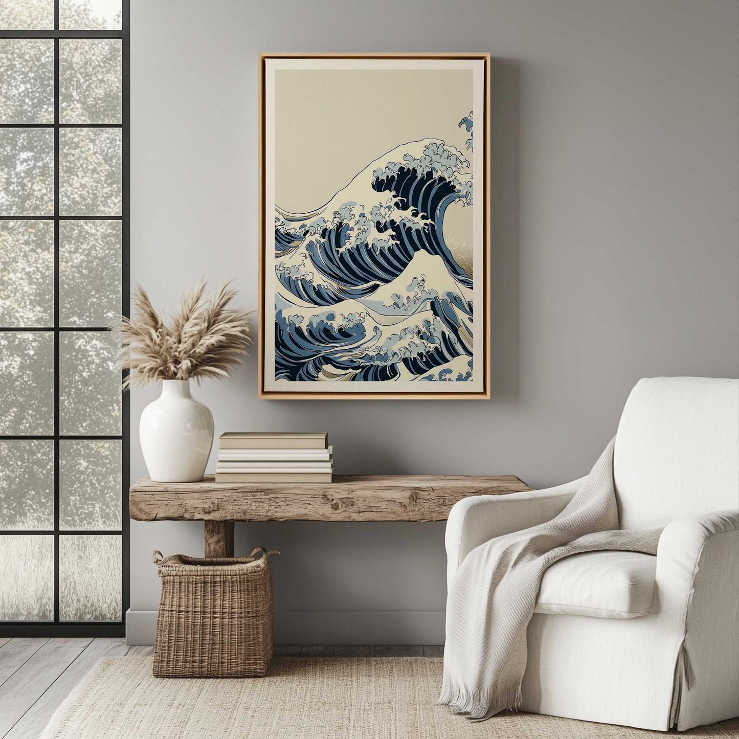 Picture of art in a room