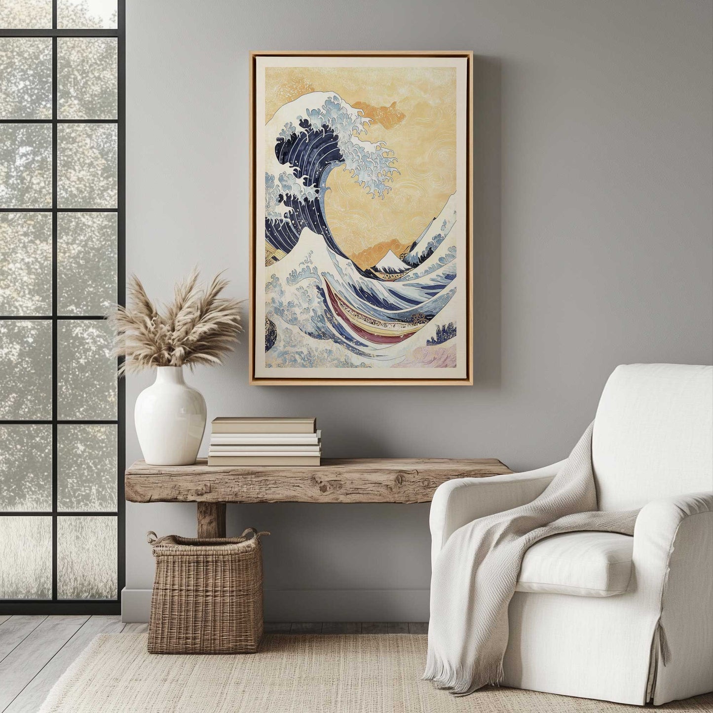 Picture of art in a room