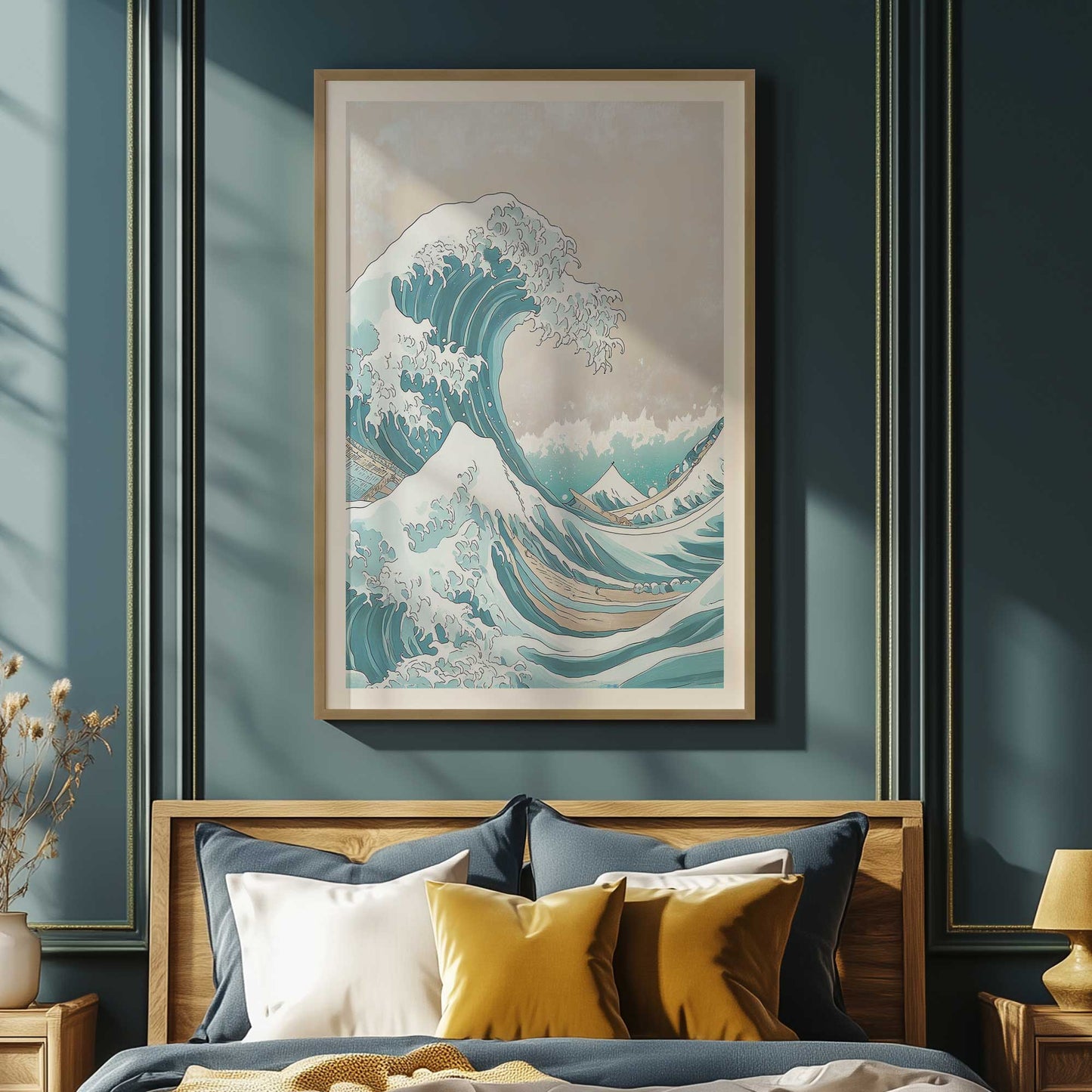 Picture of art in a room