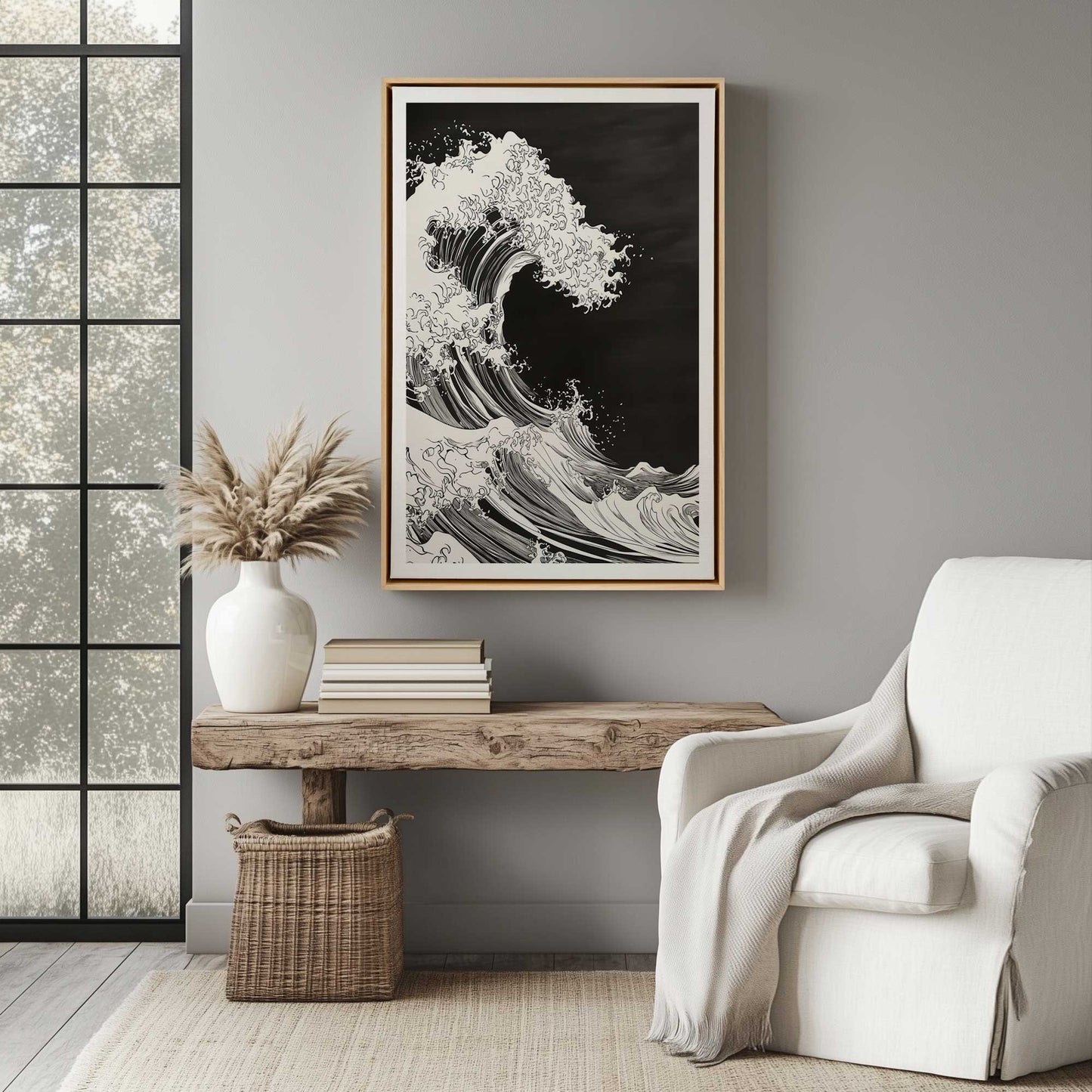 Picture of art in a room