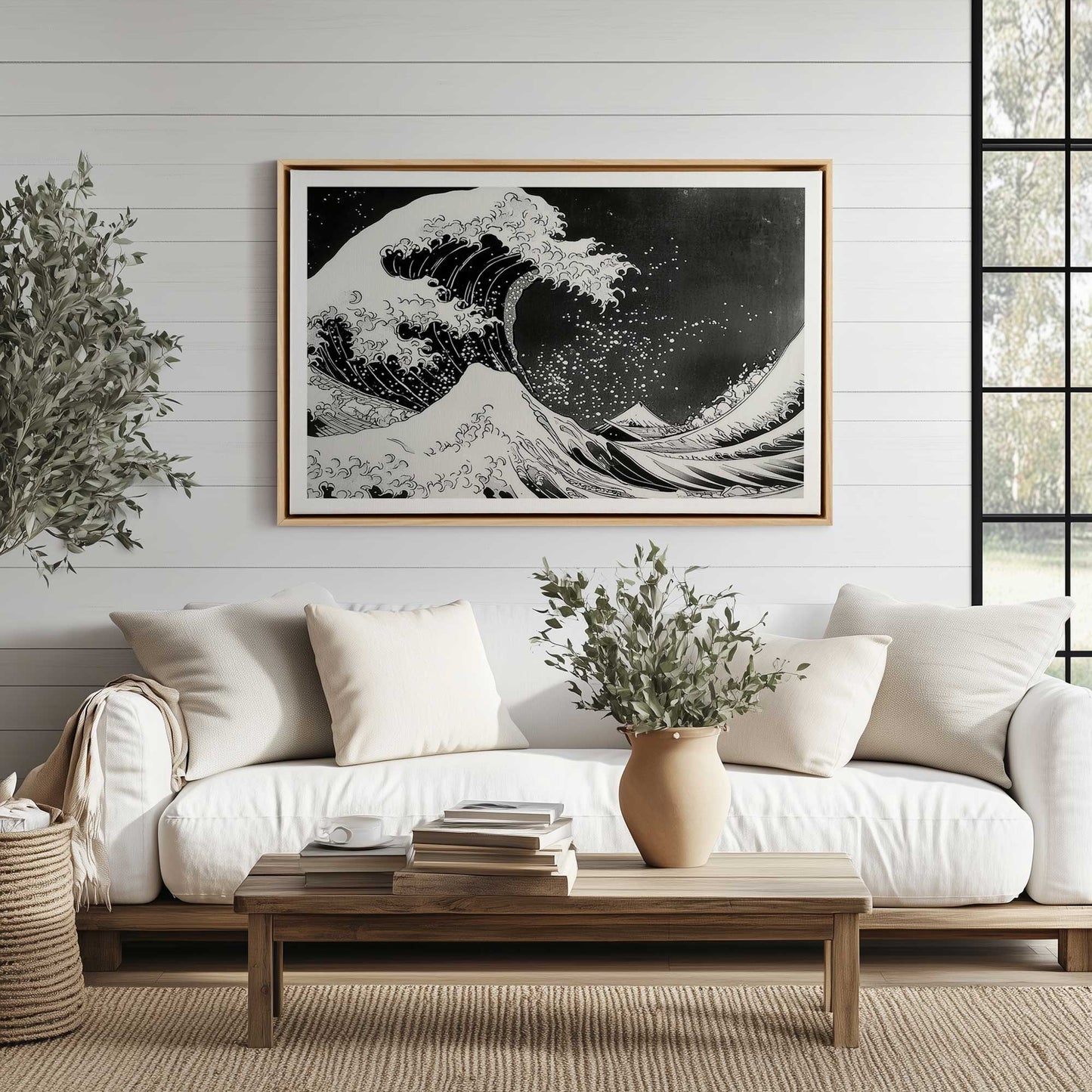 Picture of art in a room