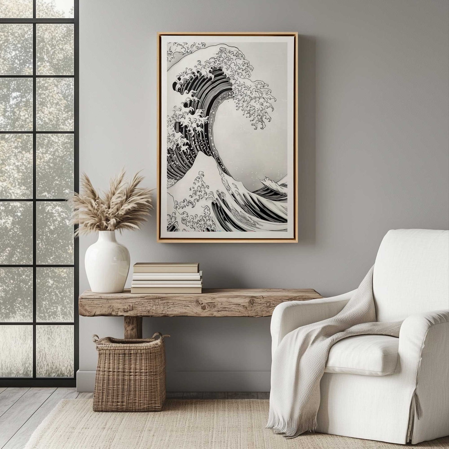 Picture of art in a room