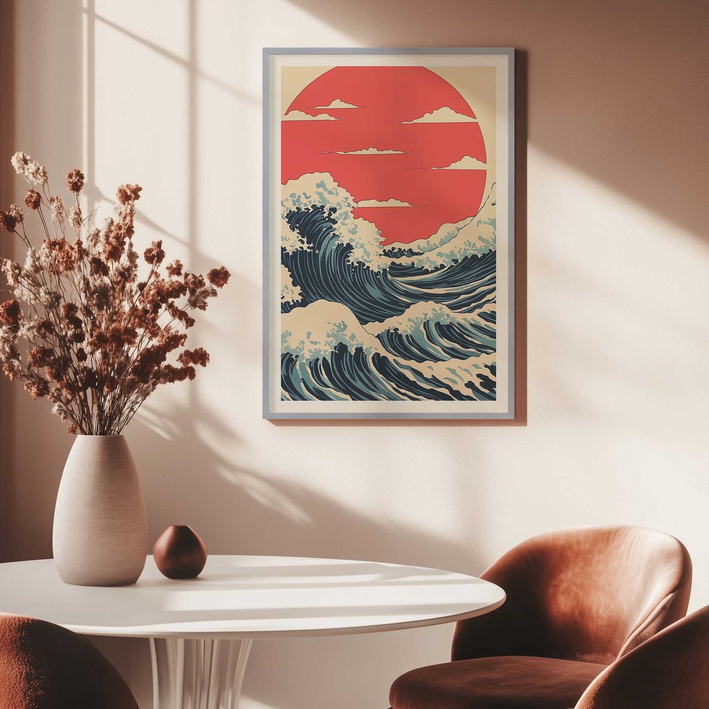 Picture of art in a room