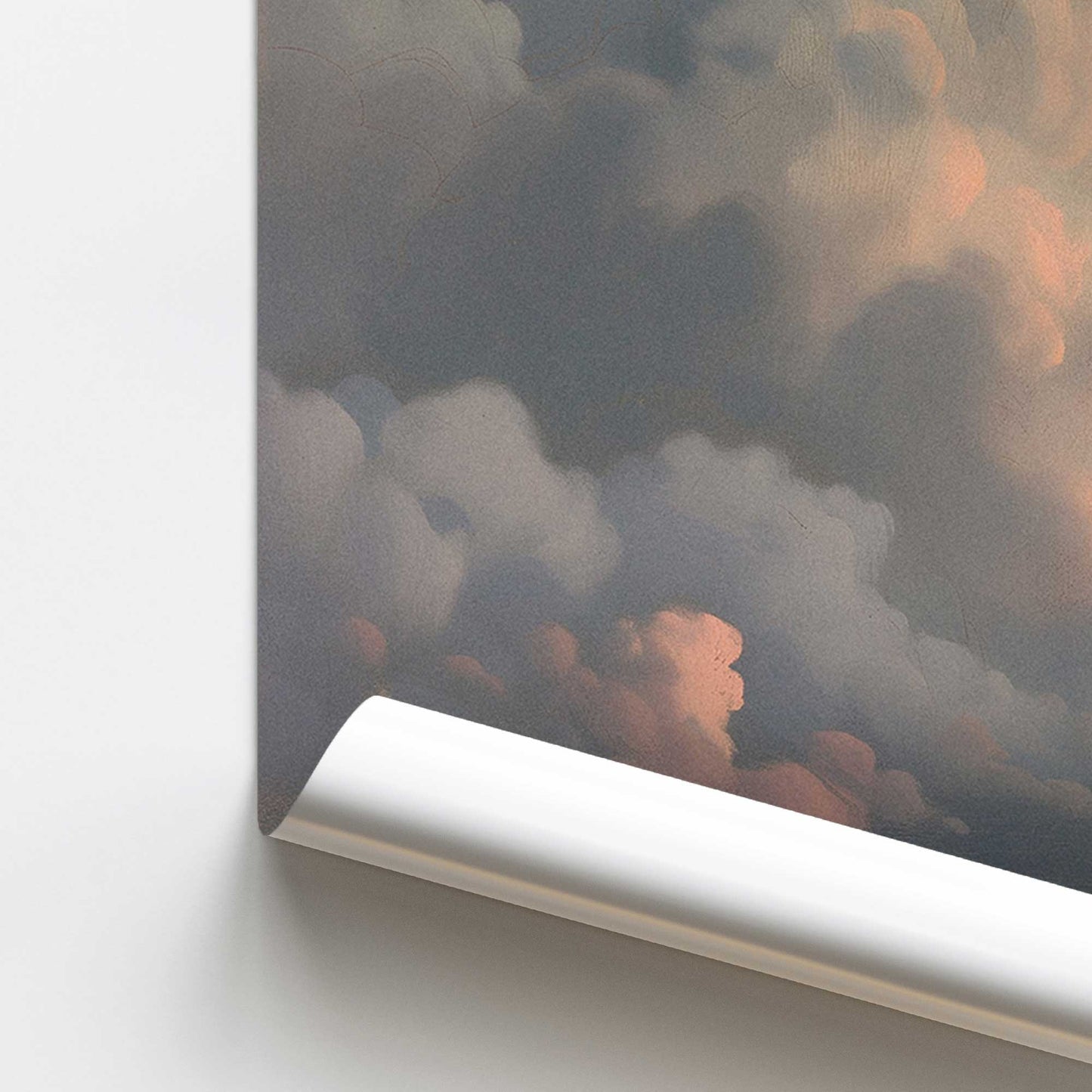 Peaceful Dusk Cloudscape Promotional Rolled Print