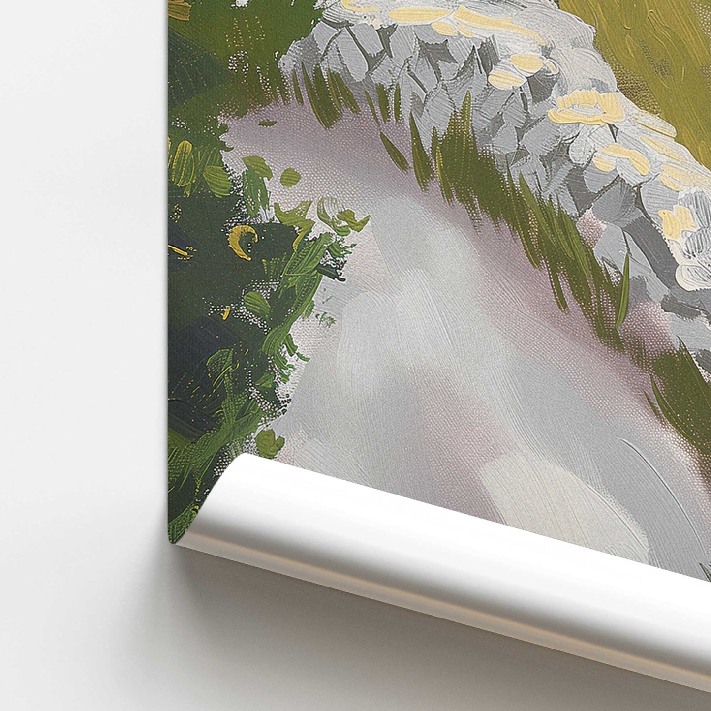 Serene Pathway by the Sea II Promotional Rolled Print