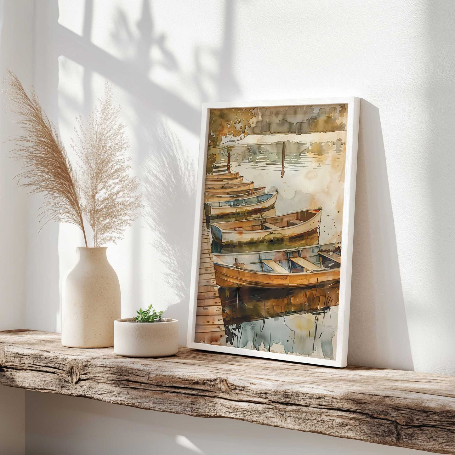 Picture of art in a room