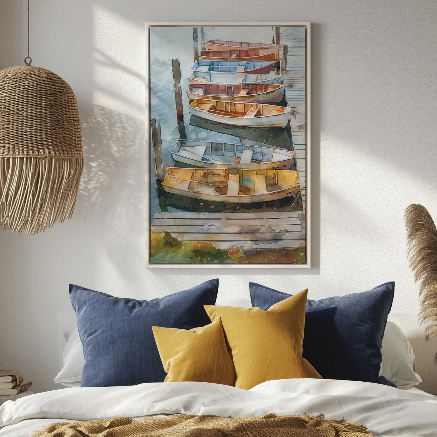 Picture of art in a room