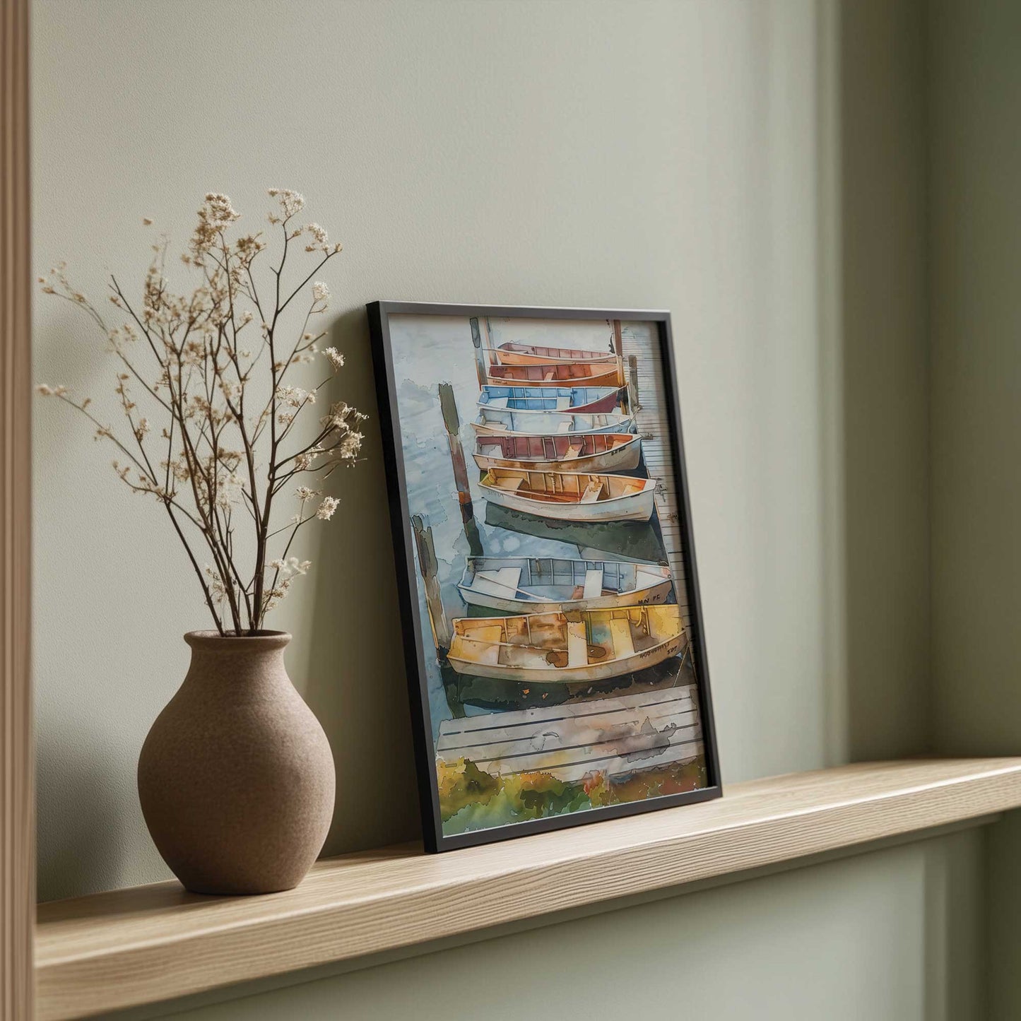 Picture of art in a room