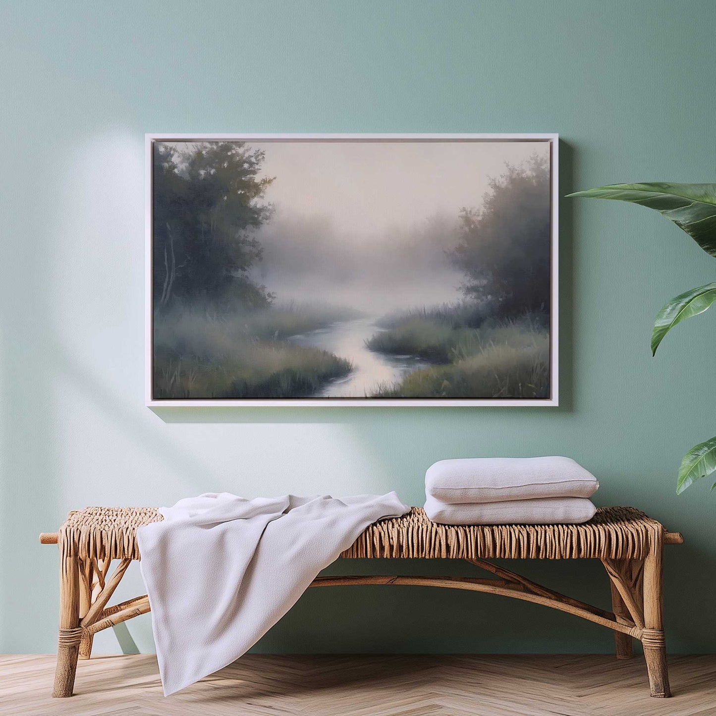 Picture of art in a room