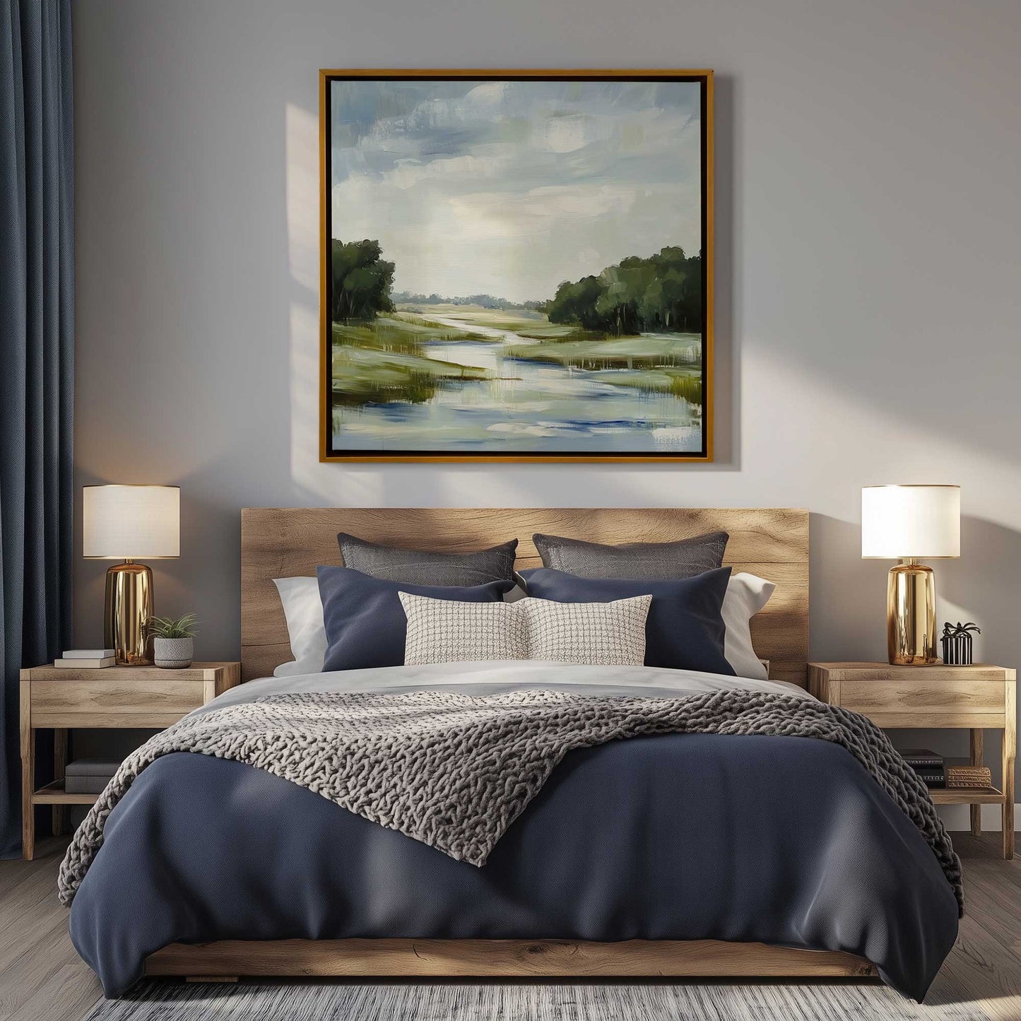 Picture of art in a room