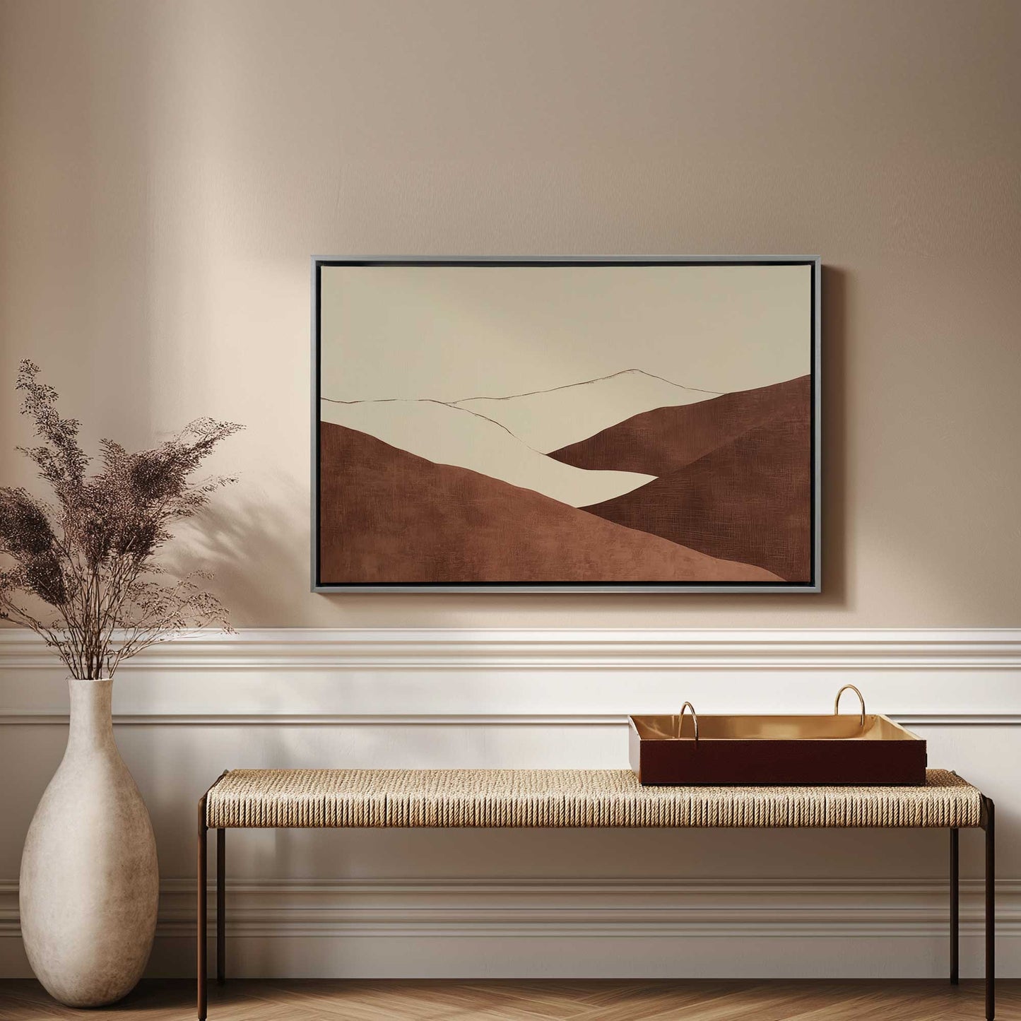 Picture of art in a room