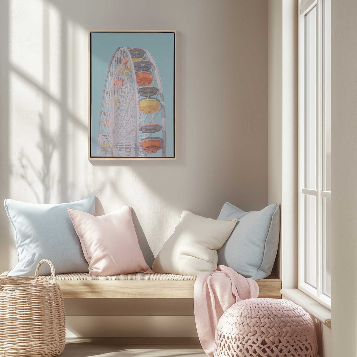 Picture of art in a room