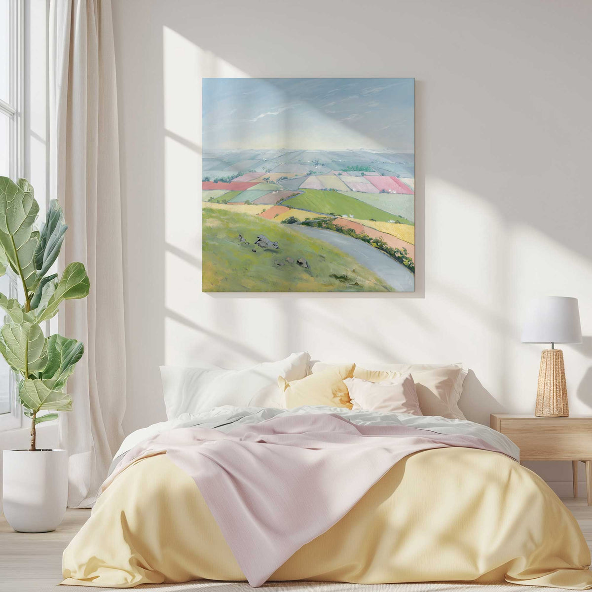 Picture of art in a room