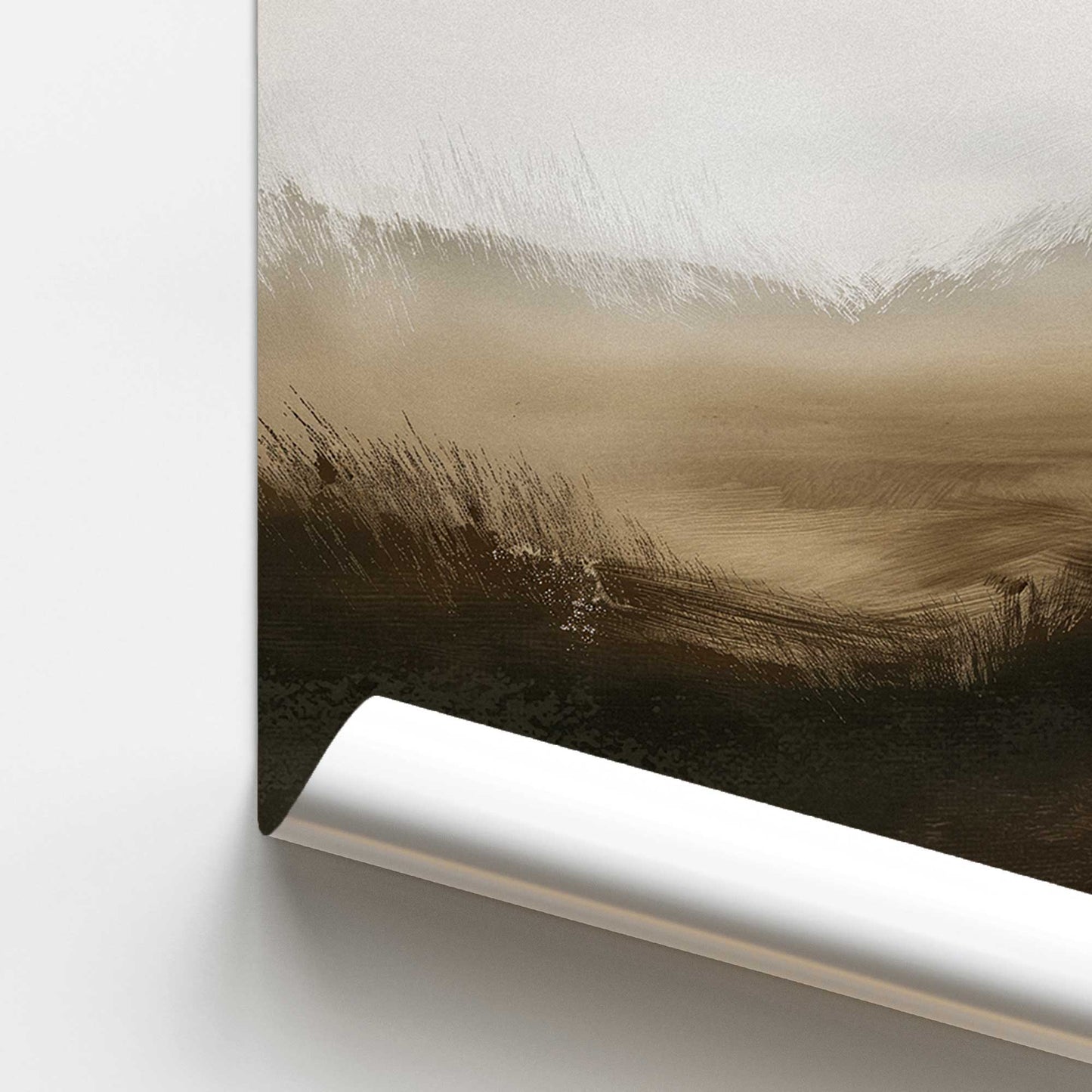 Fogbound Meadows II Promotional Rolled Print