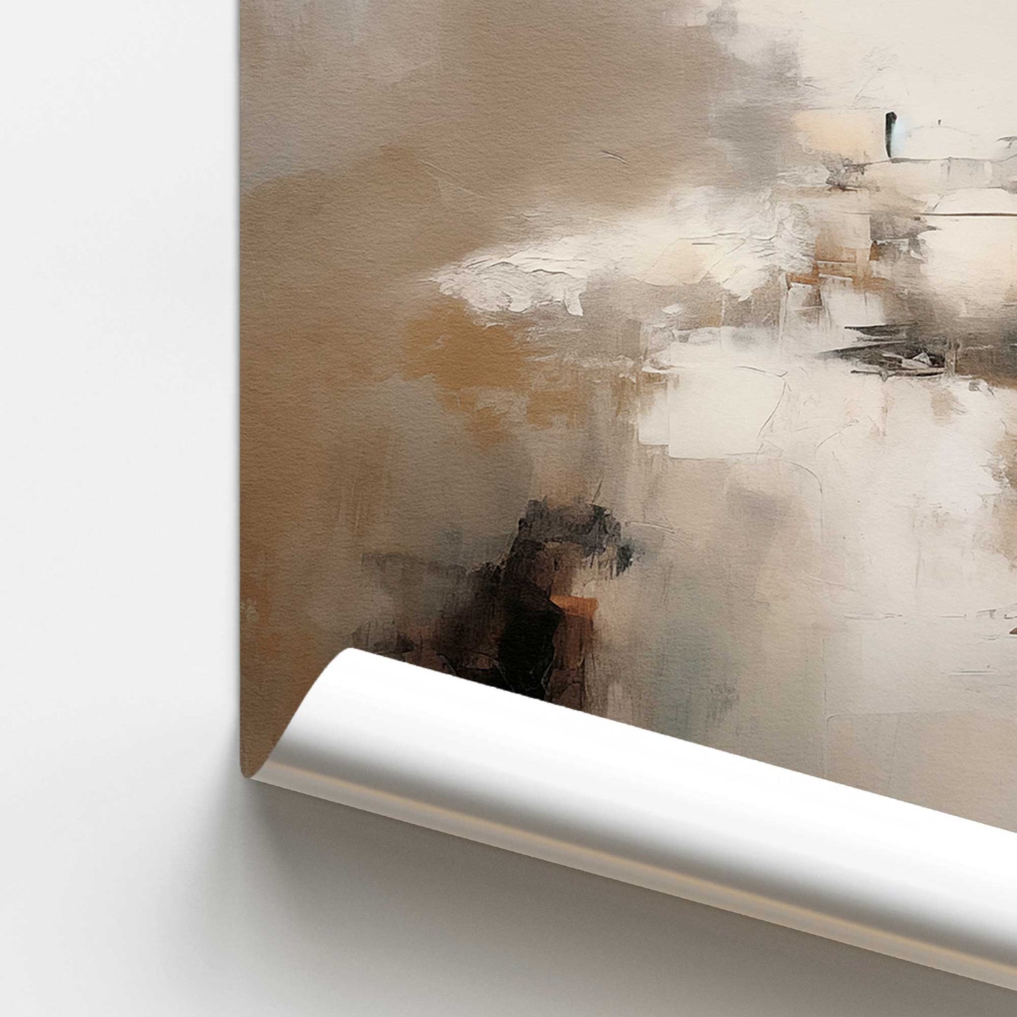 Gentle Gilded Gust I Promotional Rolled Print