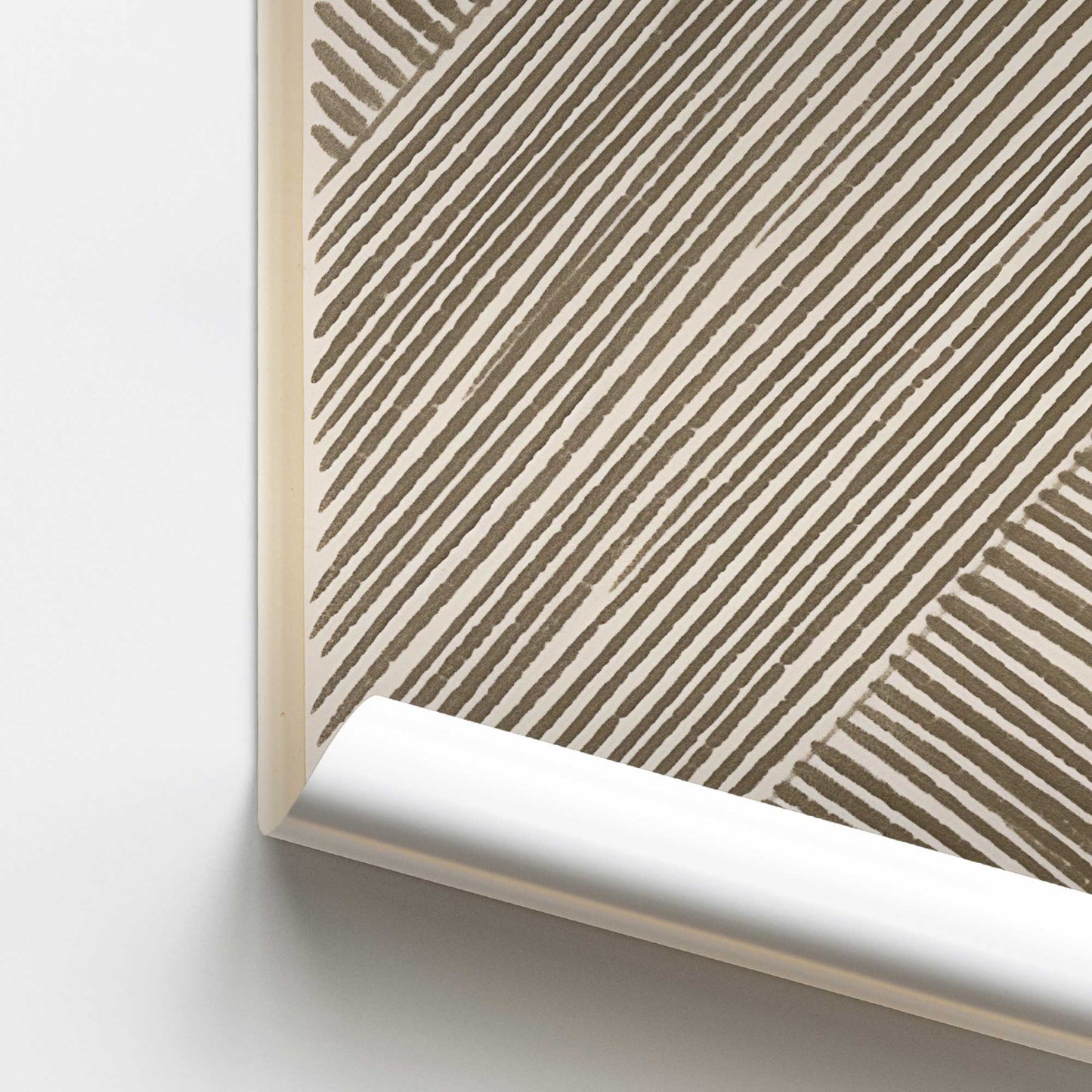 Modern Linear Illusion I Promotional Rolled Print