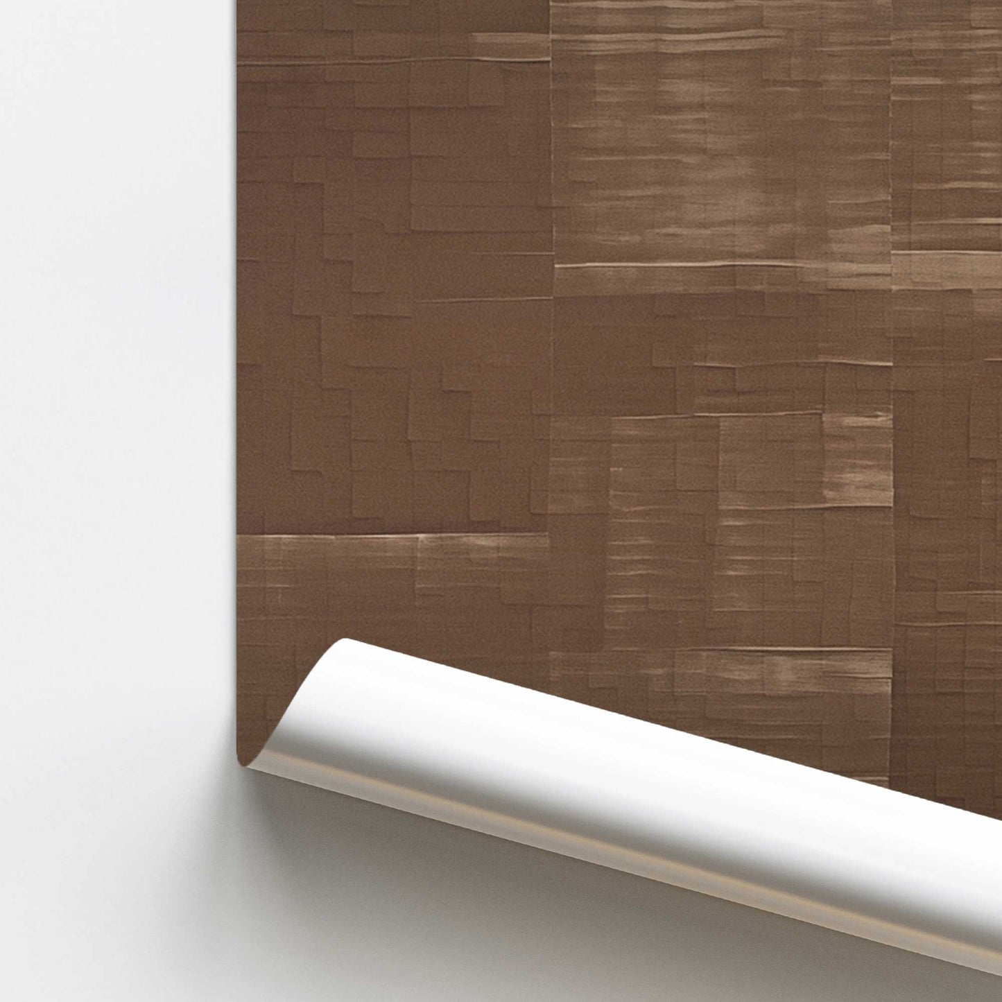 Sienna Squares II Promotional Rolled Print