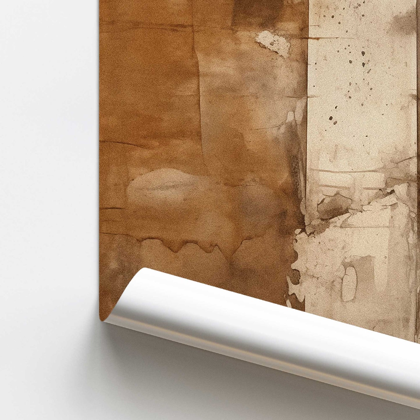 Sienna Strips II Promotional Rolled Print