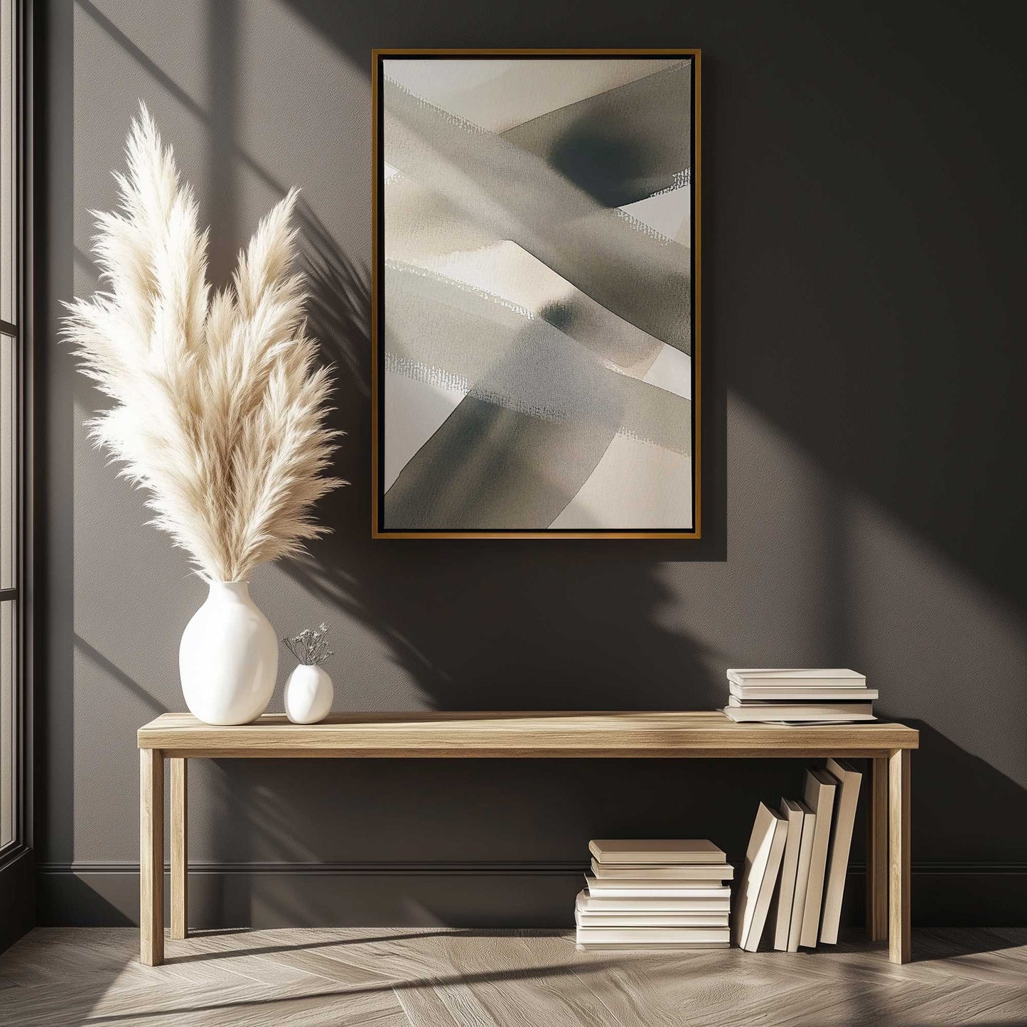 Picture of art in a room