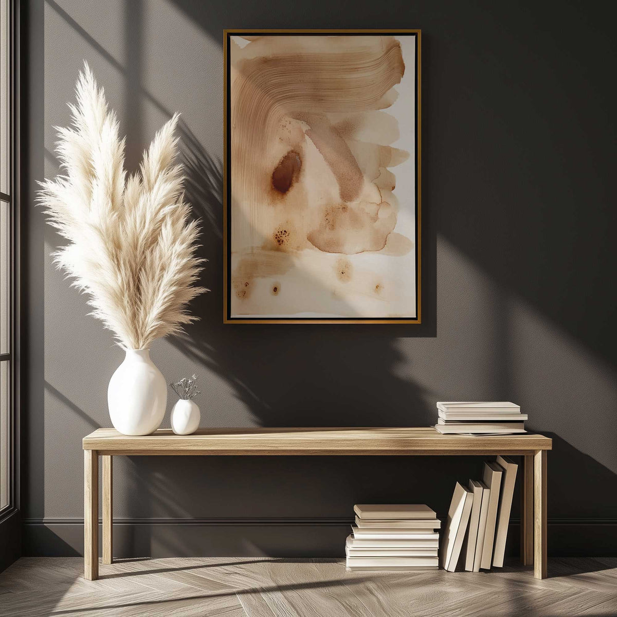 Picture of art in a room